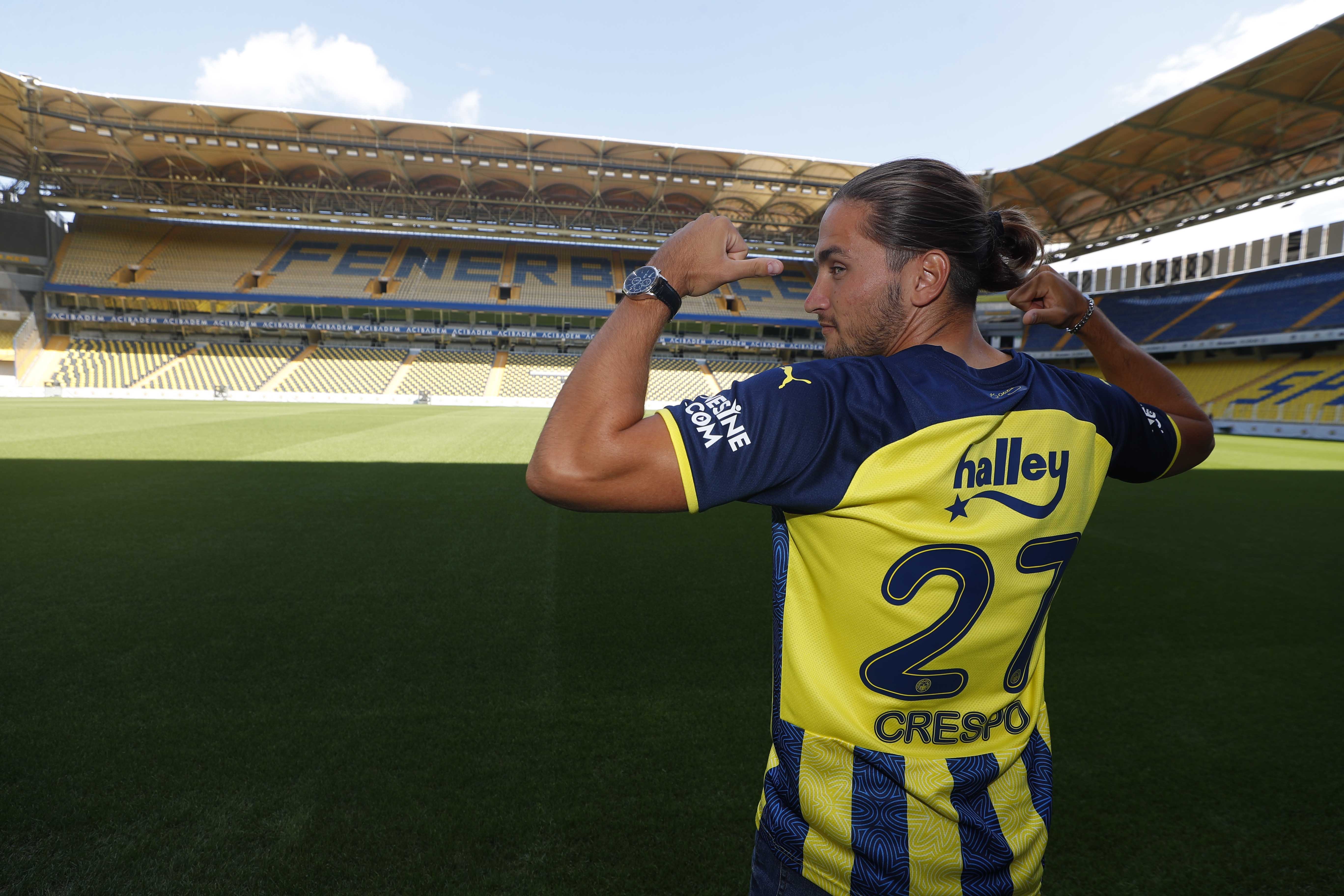 Miguel Crespo, Fenerbahçe formasıyla ilk kez sahaya çıktı