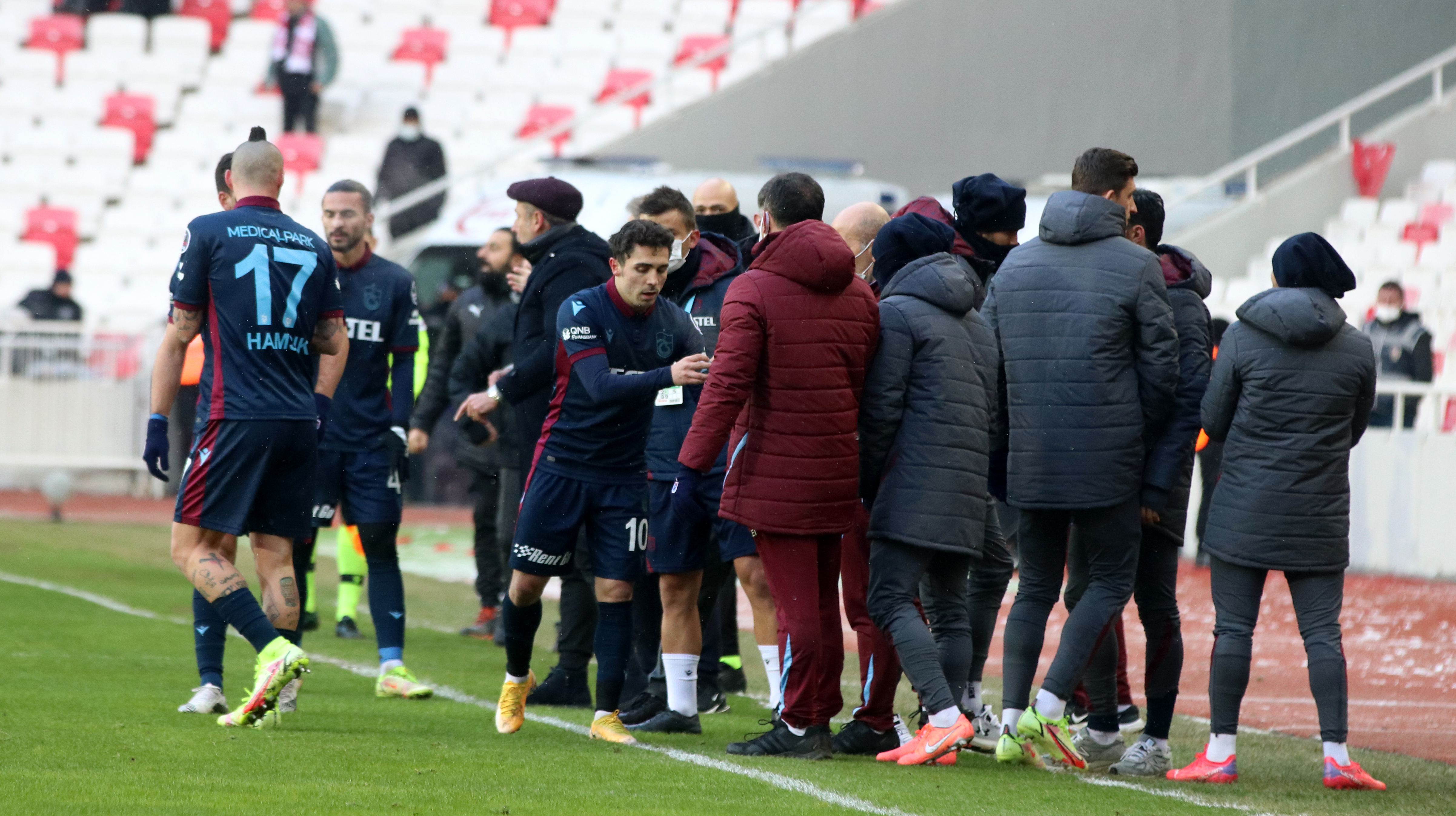 Sivas'ta puanlar paylaşıldı! Demir Grup Sivasspor 1-1 Trabzonspor