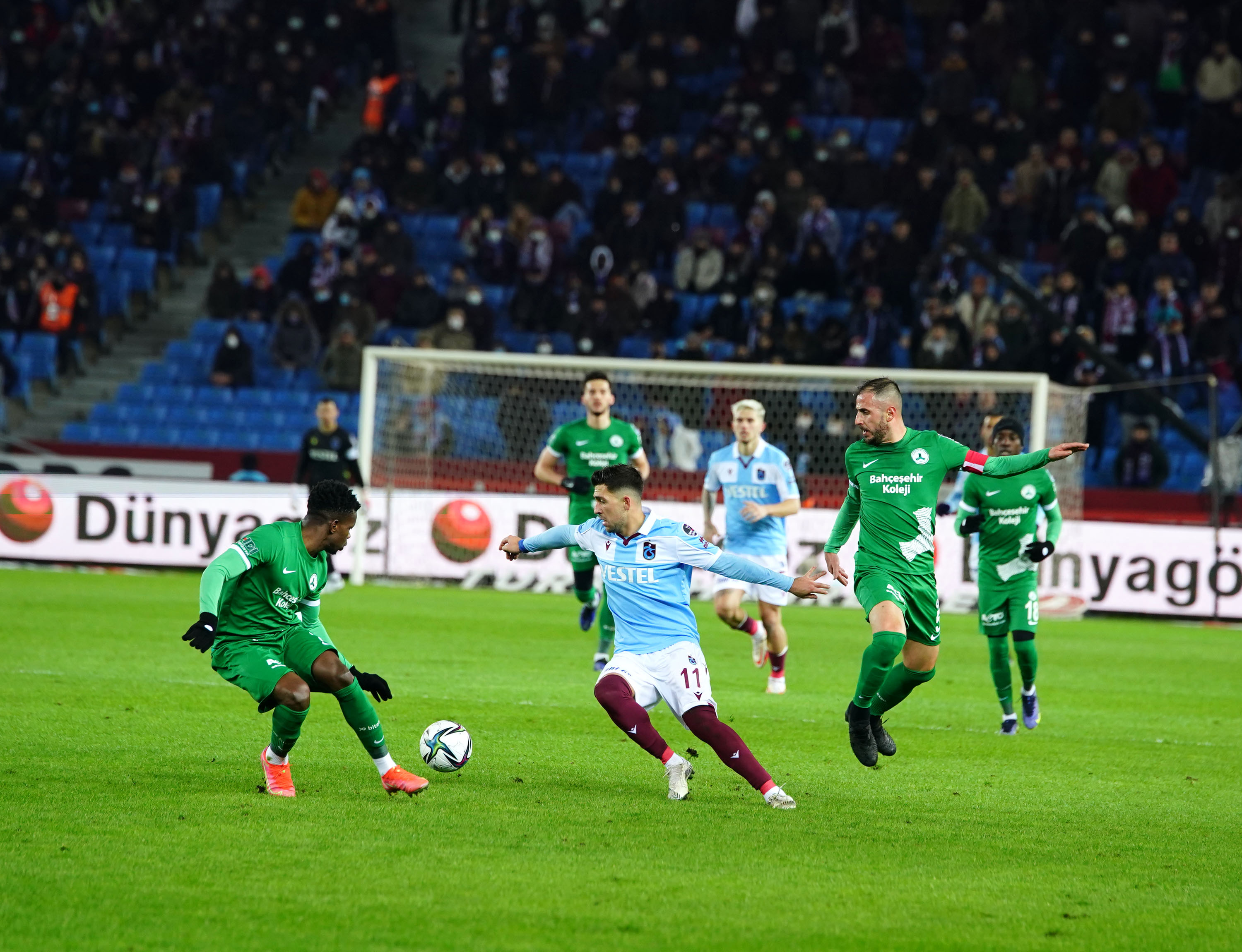 Trabzonspor, Giresunspor engelini aşamadı! Trabzonspor 1-1 Giresunspor