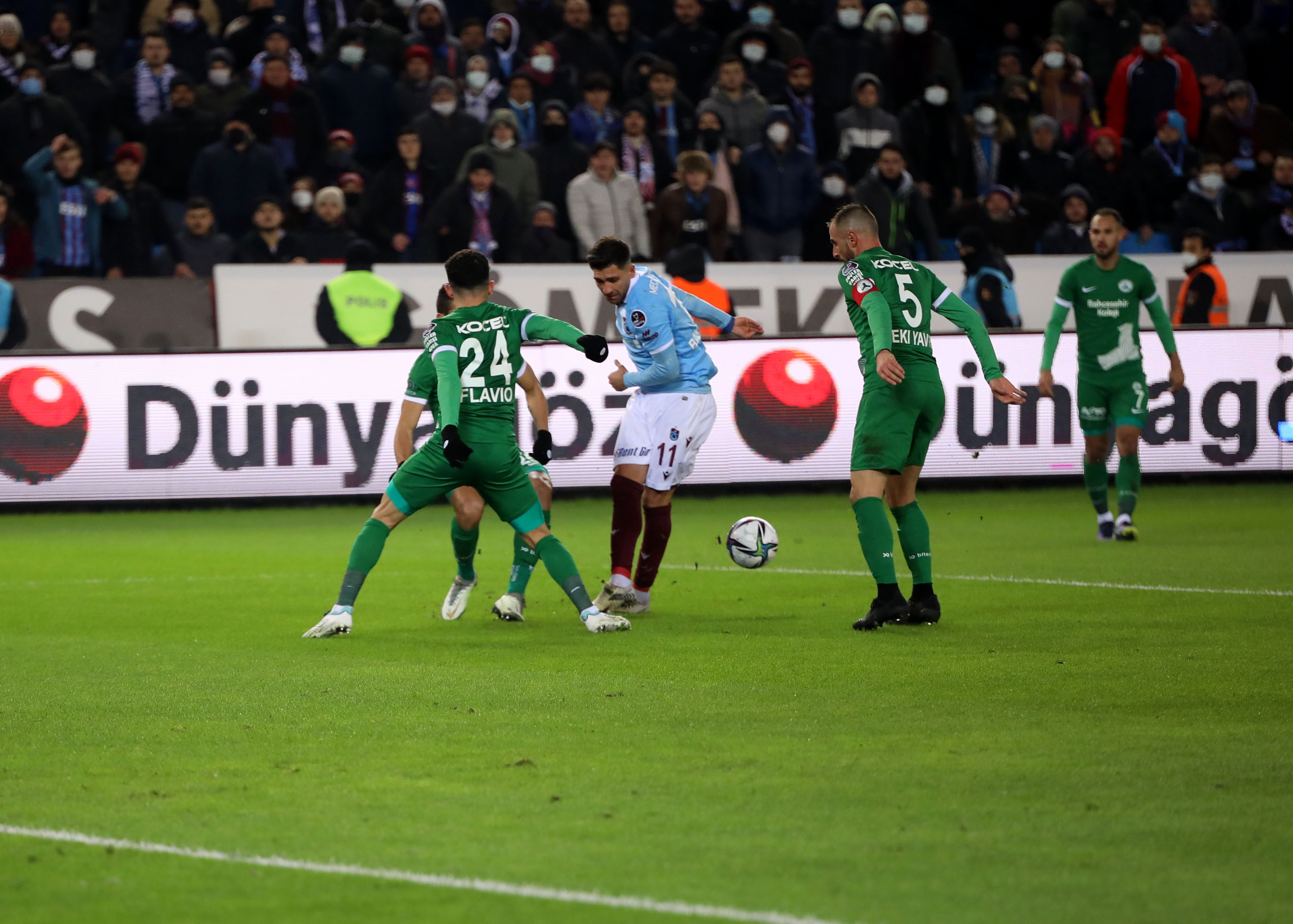 Trabzonspor, Giresunspor engelini aşamadı! Trabzonspor 1-1 Giresunspor