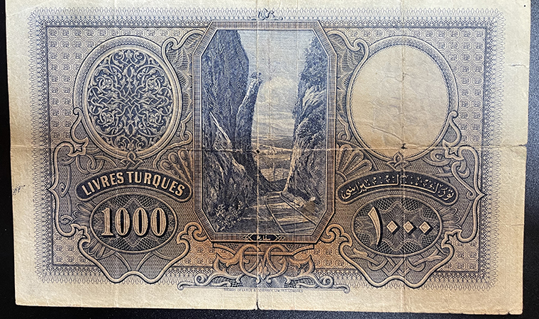 Türkiye'nin en değerli banknotu satışa çıkarıldı