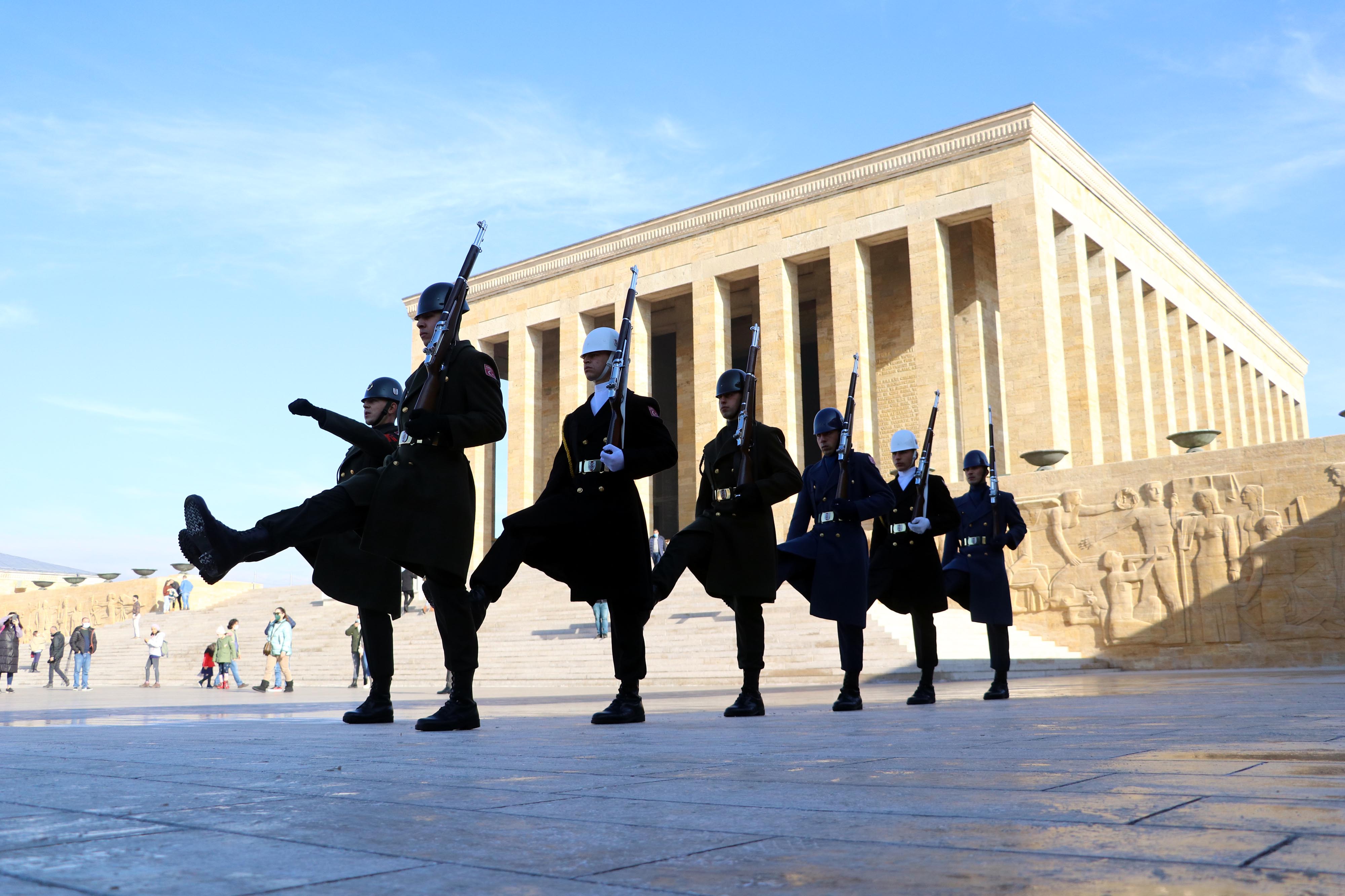 Anıtkabir'in nöbetçi askerleri