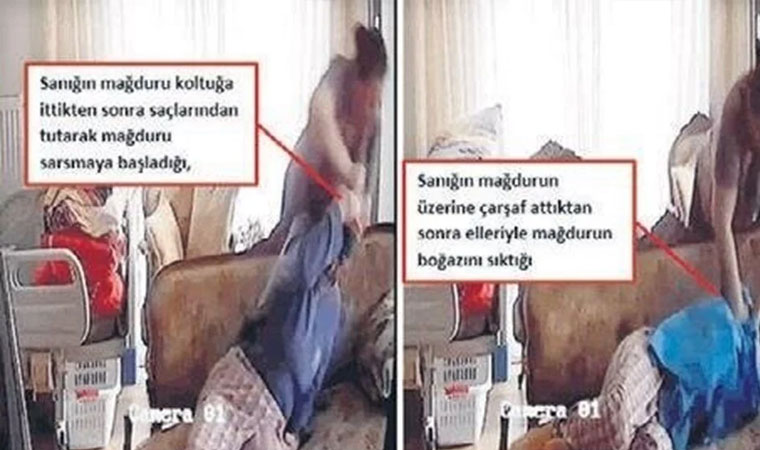 Alzheimer hastası kadına bakıcı işkencesi