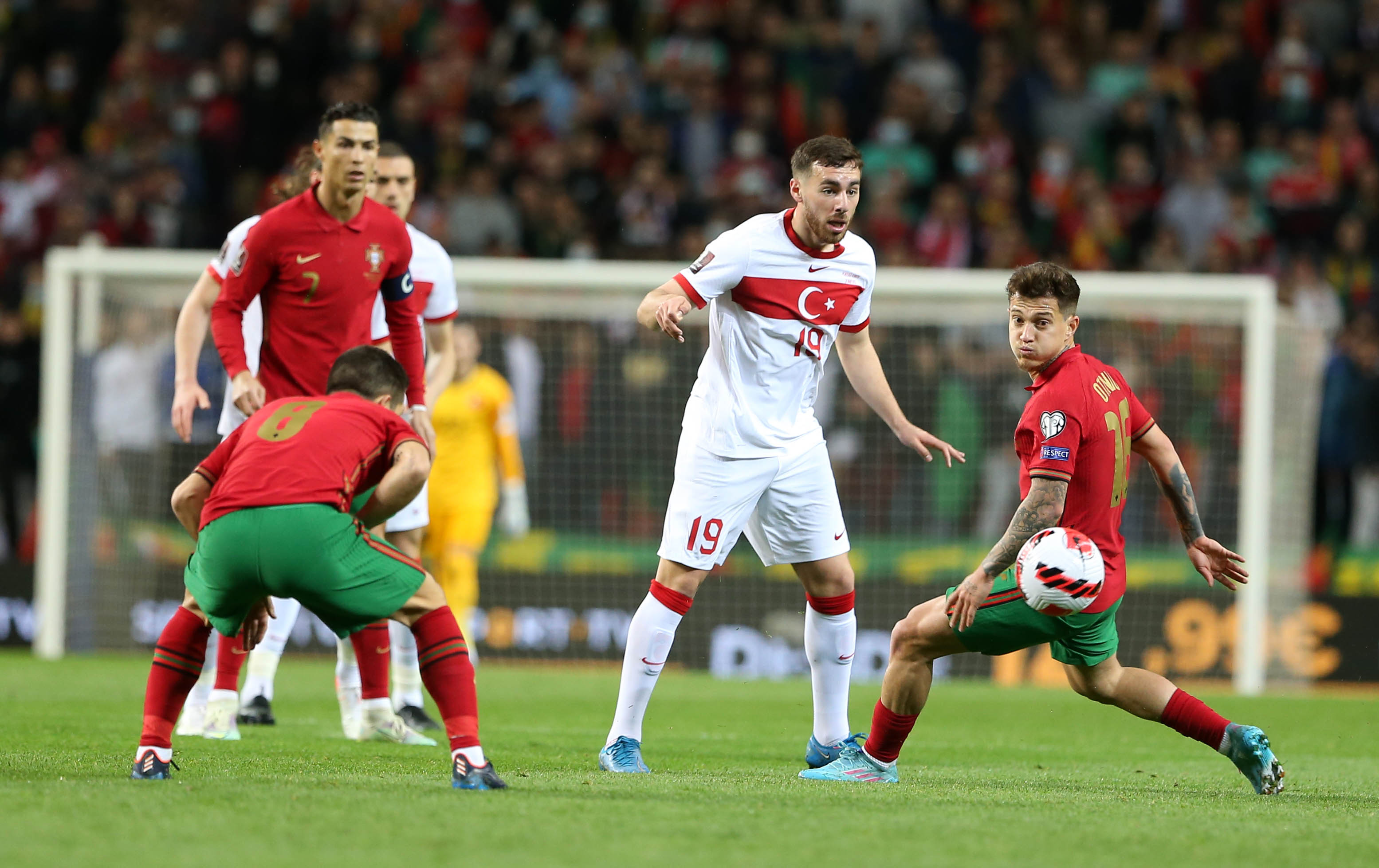 Türkiye, Portekiz'e kaybetti! Portekiz 3-1 Türkiye