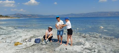 Burdur’da yer alan Salda Gölü’ne NASA bilim üssü kuruyor