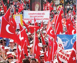 Ankara'da 'Ergenekon Mitingi'