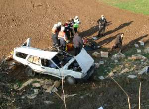 Yurt genelinde trafik kazaları