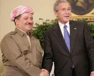 Barzani, Bush ile görüşecek