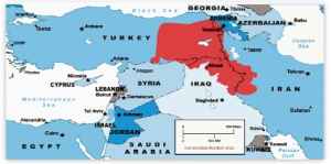 Bir kürdistan haritası daha