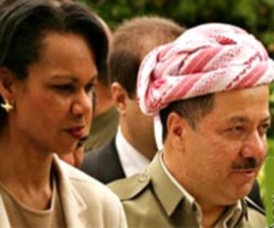 Barzani-Rice görüşmesi