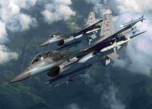 Türk F-16'larına 'önleme'