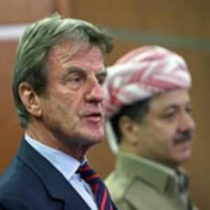 Kouchner ve Barzani buluşması