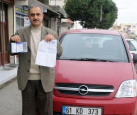 Trafiğe çıkmayan araca kaçak geçiş cezası