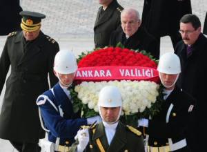 Atatürk, Ankara'da anıldı