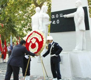 Atatürk'ün Tekirdağ'a gelişinin 80. yılı kutlandı