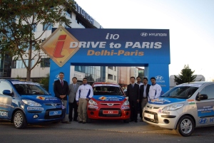 Hyundai i10'lar Paris yolcusu