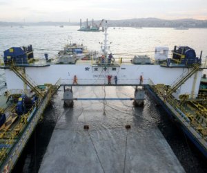 Marmaray'da son tüp tünel de batırıldı