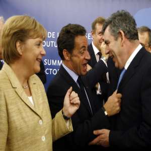 Brown, Merkel ve Sarkozy ile görüşecek