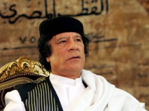 Kaddafi, Erdoğan onuruna yemek verdi