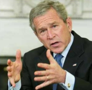 Bush, Pentagon'un takibinde