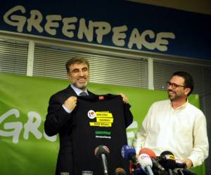 Yıldız'dan Greenpeace'e ziyaret