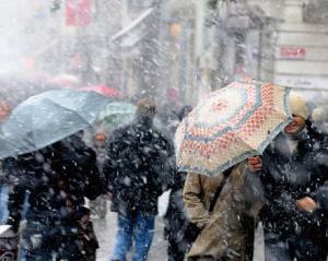 İstanbul için kar alarmı