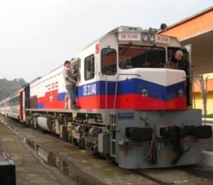 Balıkesir Tren Garı'nda eylem