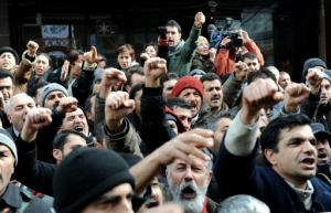 TEKEL işçilerinin eylemi