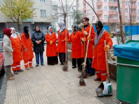 Diyarbakır sokakları kadınlara emanet