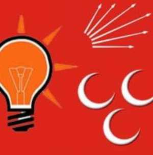 AKP oylarını koruyor CHP artırıyor