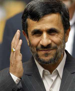 Ahmedinejad-Merz görüşmesi