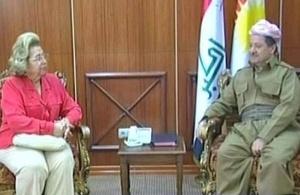 Semra Özal'dan Barzani'ye sürpriz ziyaret