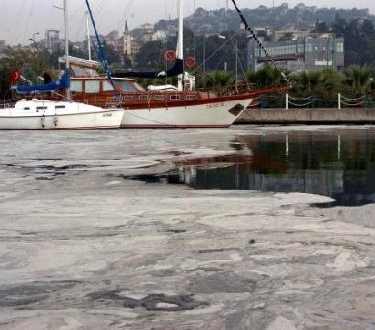 İzmit Körfezi'ni kirletenler uçakla belirlenecek