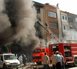 Trabzon'da patlama