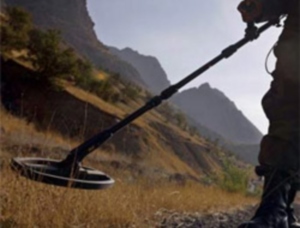 Tunceli'de el yapımı mayın bulundu