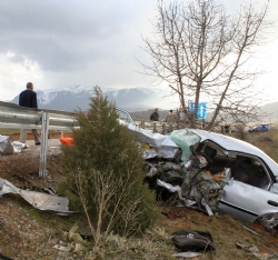 CHP konvoyunda trafik kazası: 1 ölü