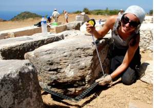 Aççana Höyüğü'nde kazı çalışmaları