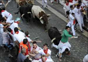 İspanya'da San Fermin Festivali başladı