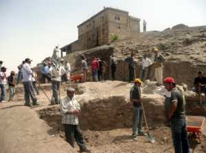 Siirt'te arkeolojik kazı