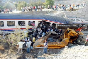 Bozüyük'te tren kazası