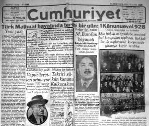 Harf Devrimi 1 yaşında