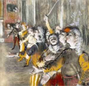 Degas'nın 'Koro' tablosu çalındı