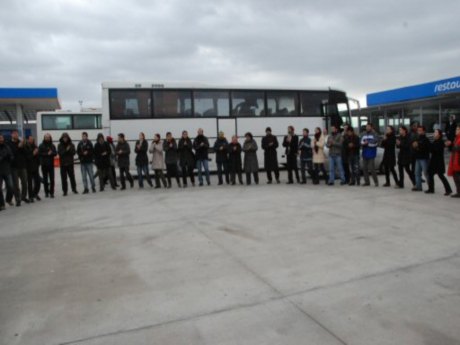 Edirne'deki protesto eylemi gerginliği