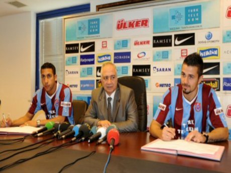 Trabzonspor'da imza töreni