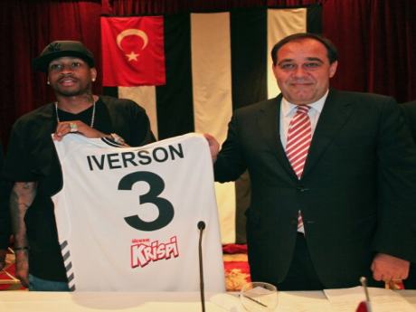 Beşiktaşlılar Iverson'ı bekliyor