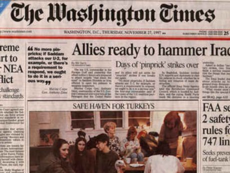 Washington Times'den Türkiye'ye ağır eleştiri