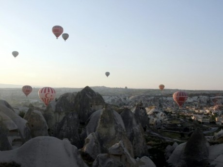 Kapadokya'ya bir ayda 256 bin turist