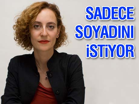 Kadının soyadı yok!