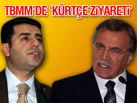 Demirtaş'tan Şahin'e 'Kürtçe' ziyareti