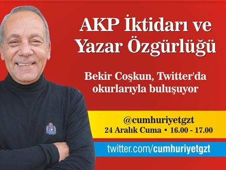 Bekir Coşkun twitter'da söyleşti